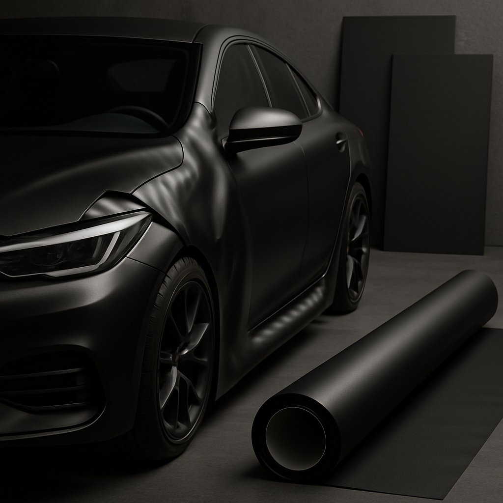 Mat Zwarte Wrapfolie Kopen