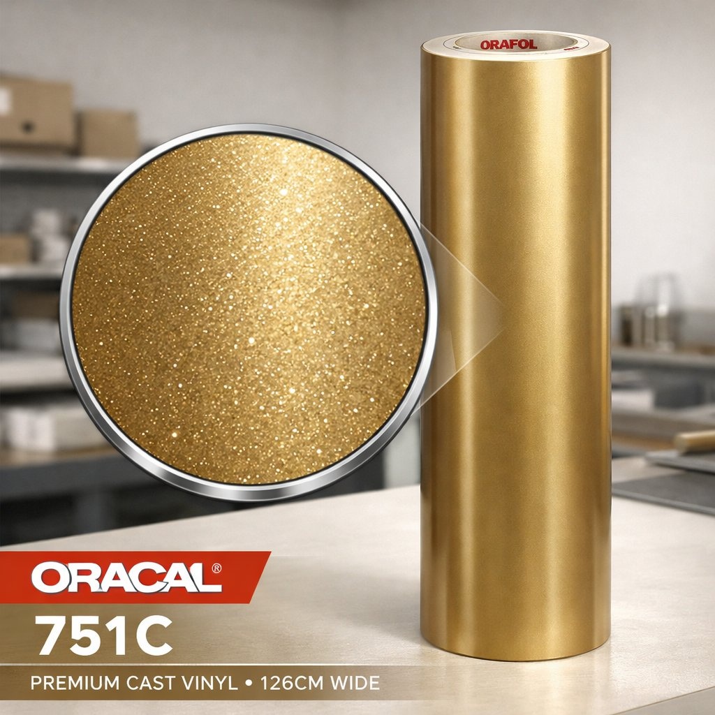 Oracal 751C Gold Metallic (930) - 3D Vervormbaar