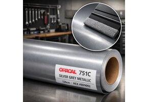Oracal 751C #090 Silver Grey Met.