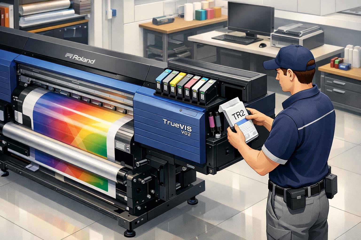 Roland Truevis TR2 Inkt Alternatief (500ml) | 100% Compatibel | SignWarehouse