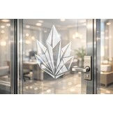 Avery Glass Decor Crystal Dusted | Projectkwaliteit zonder Overhead