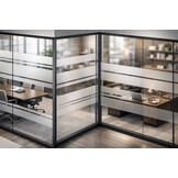 Avery Glass Decor Crystal Dusted | Projectkwaliteit zonder Overhead