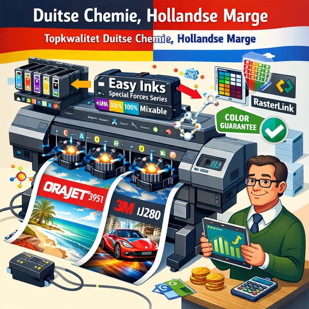 Mimaki LUS-120 Alternatief - Easy UV 120 Inkt