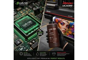 Mimaki LUS-120: Intelligent Chips & Premium Inkt