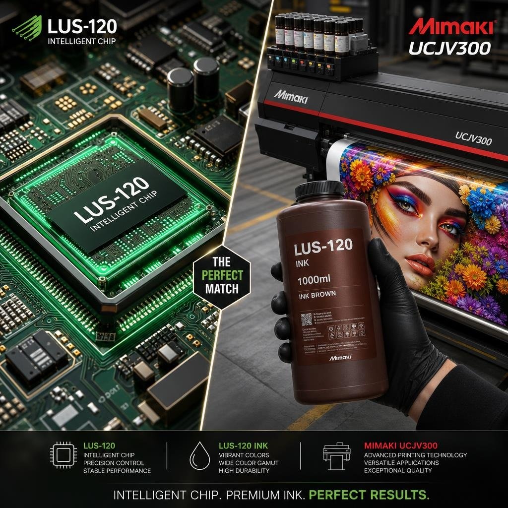 Mimaki LUS-120: Intelligent Chips & Premium Inkt | SignWarehouse