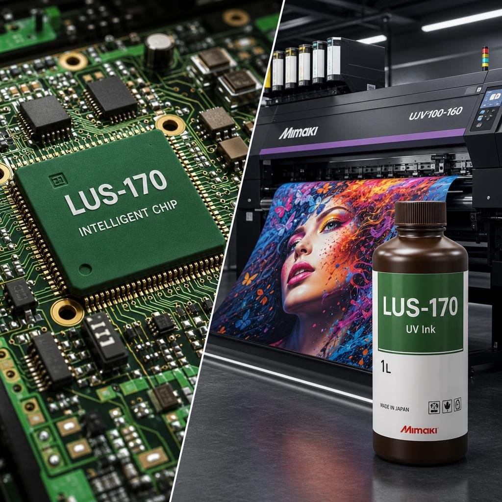 Mimaki LUS-170: Intelligent Chips & Plug & Print Inkt | SignWarehouse