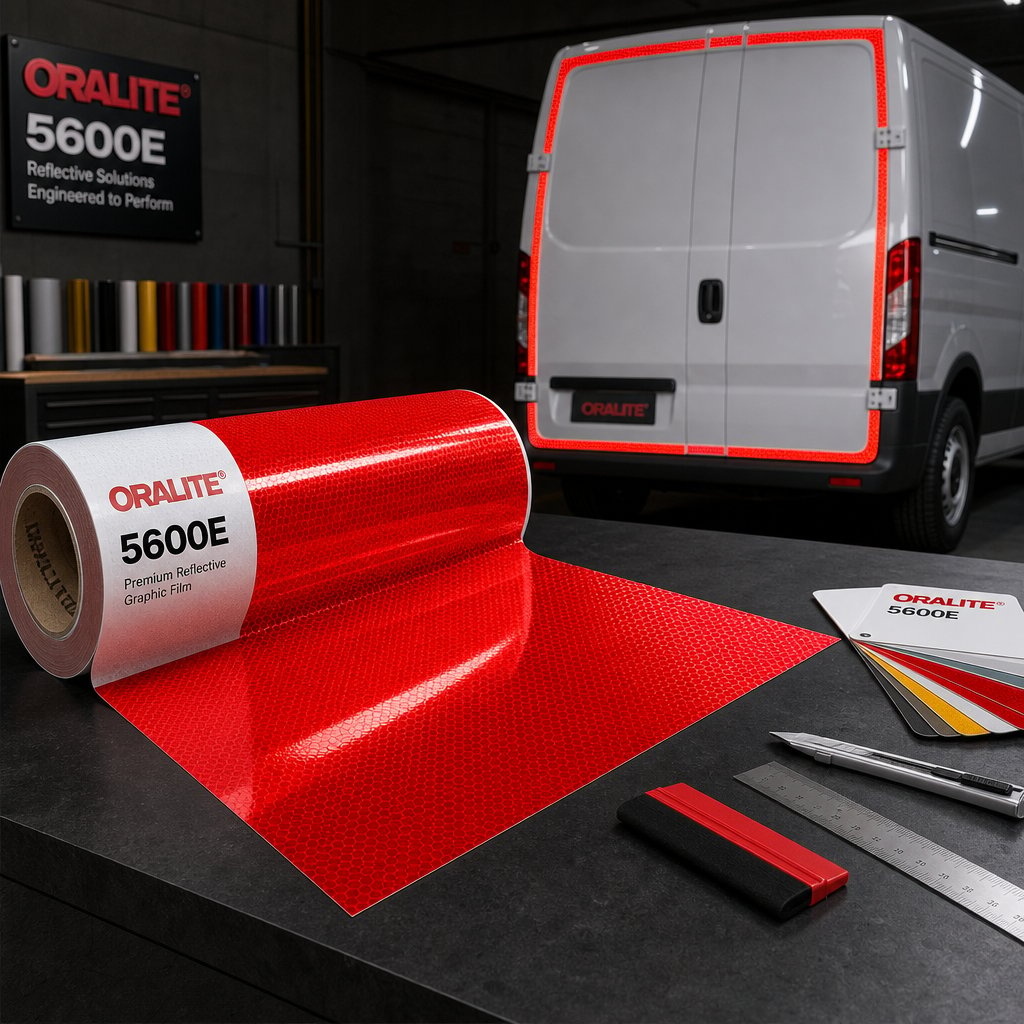 Oralite 5600E Reflecterende Carwrap | De 3M 580i Upgrade