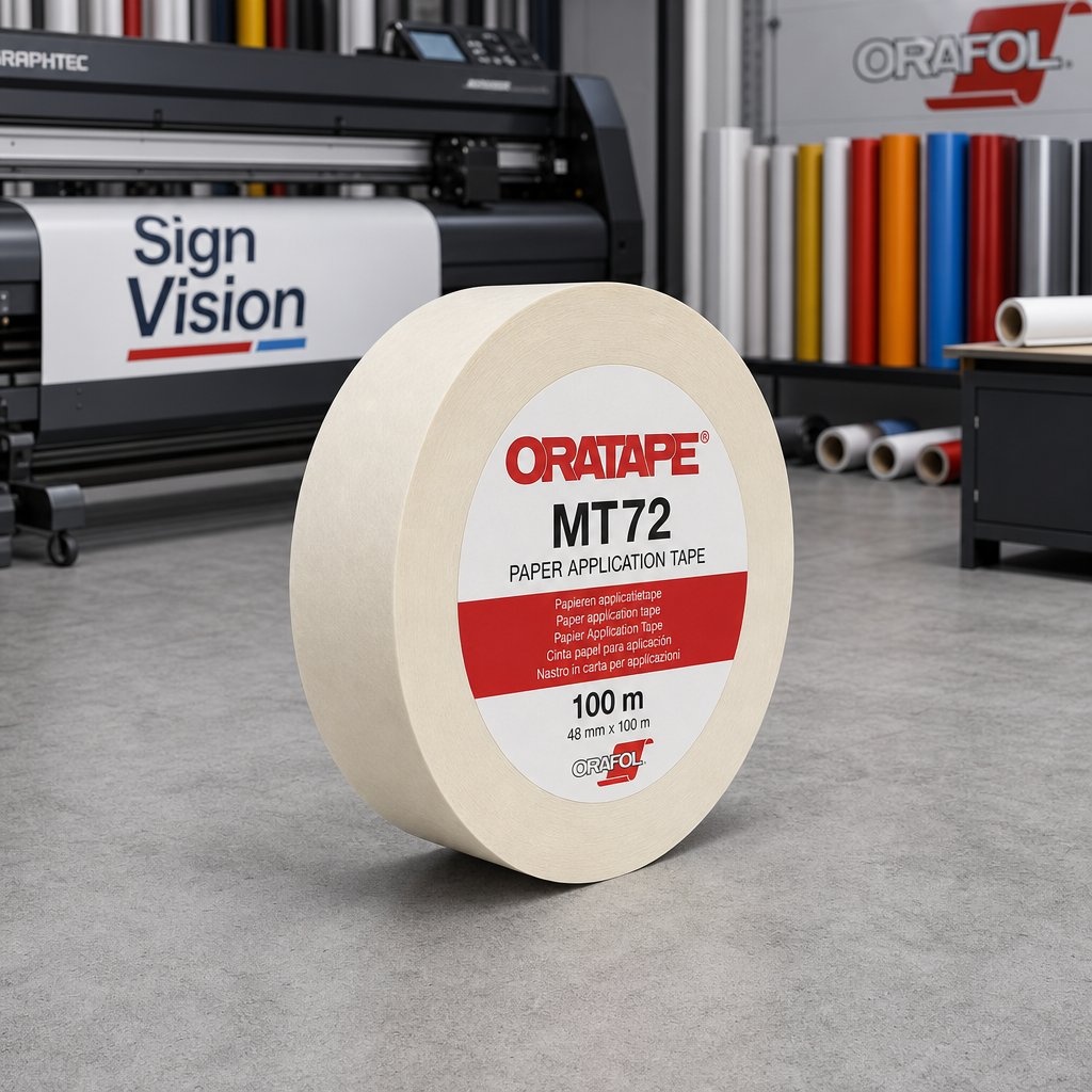 ORATAPE MT72 Applicatietape Papier | 100m x 122 cm Rol | SignWarehouse