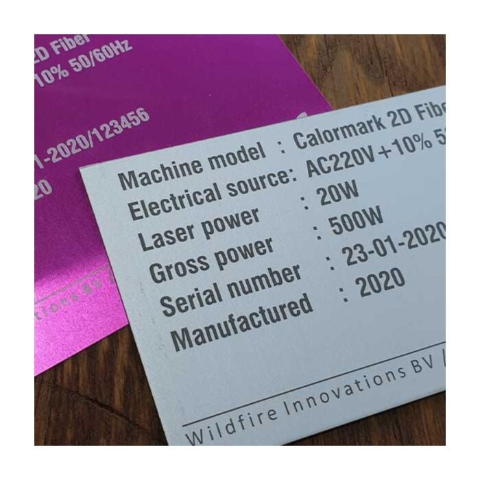 Calormark Fiber Laser 2D Compact | B2B Markering | SignWarehouse