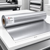 Avery 835 Zilver Metallic - 123 cm