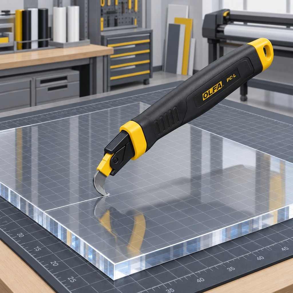 Olfa PC-L Kunststof Mes | Plexiglas Scoren | B2B Tool