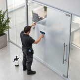 ASLAN E 300 Etched Glass | Zandstraalfolie 126cm