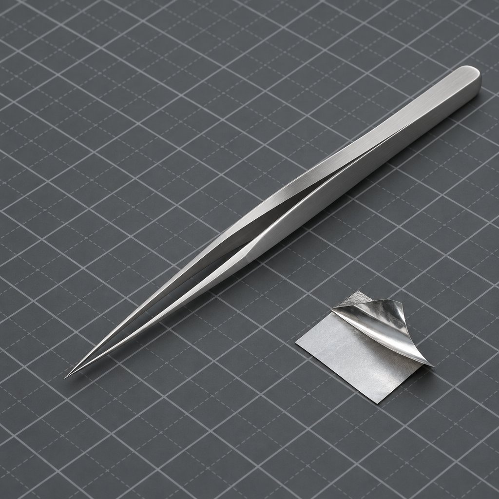 Pinzette Spiky Tweezers RVS Precisiepincet