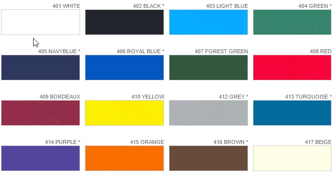 Poli-Flex Premium | Wasbestendig 60°C | Mat Textielfolie | Oeko-Tex