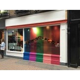 Gekleurde folie Etch effect 125 cm Aslan EC 55  Translucent