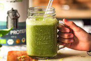 Organic Muscle Spinach Smoothie