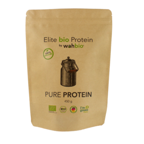 Elite Organic Protein by wahbio | Pure Protein | 450 Gr