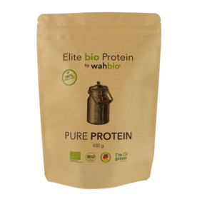 Elite Organic Protein by WahBio 450 g -czyste Bio Białko