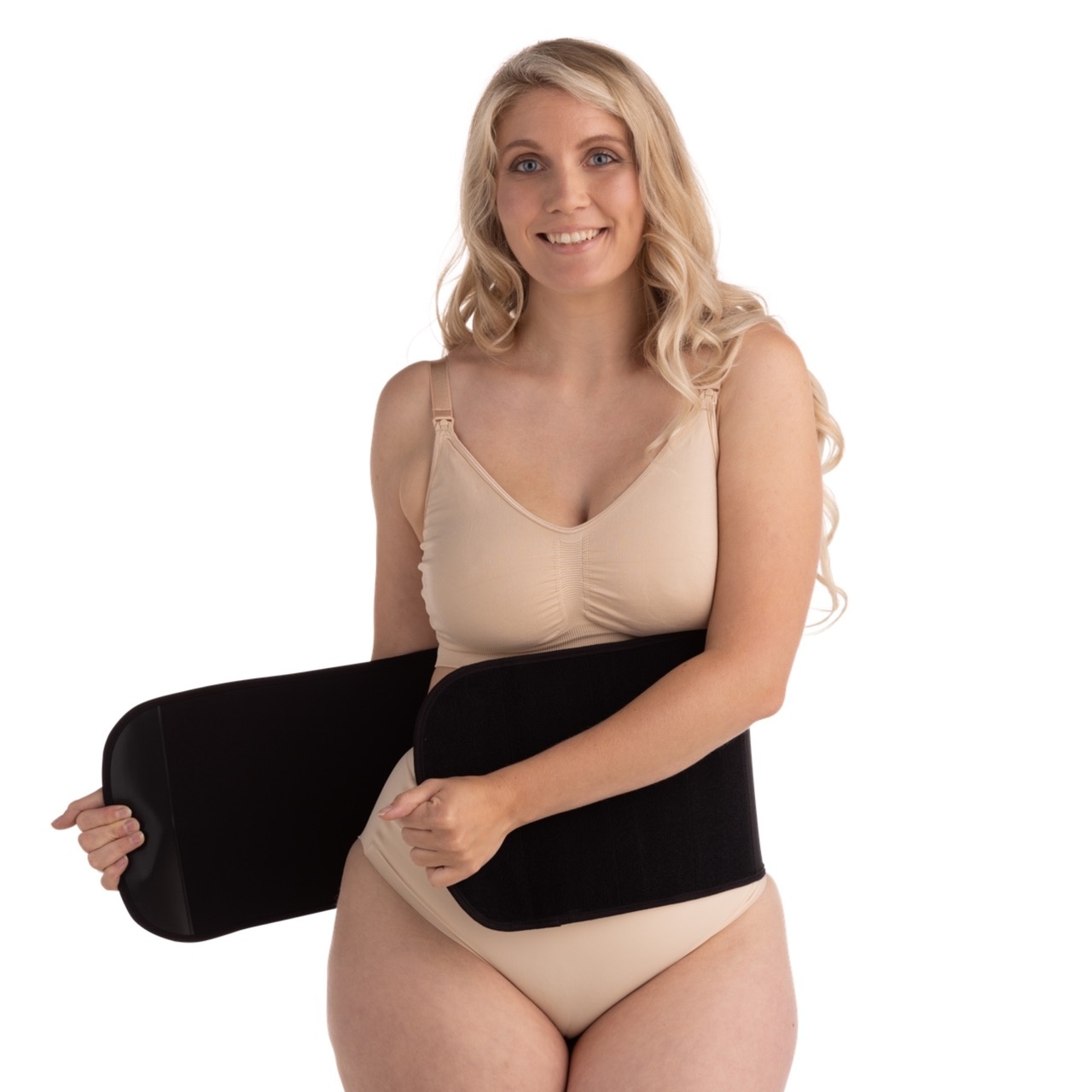 Carriwell Carriwell Sluitband Belly Binder - Zwart