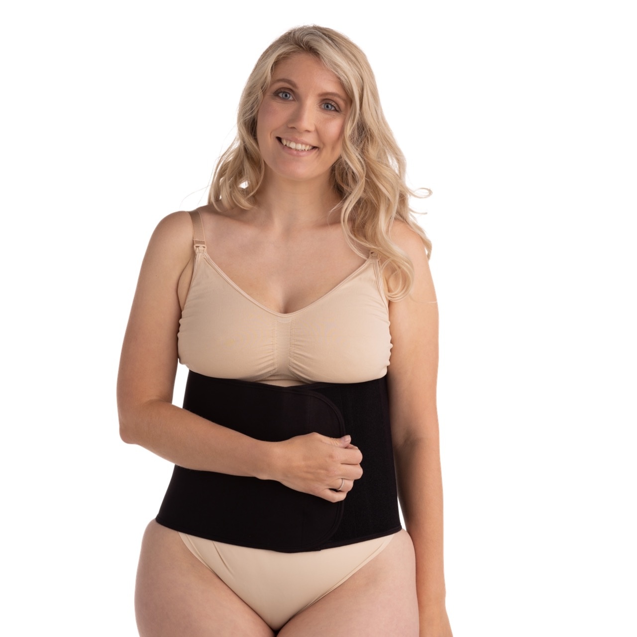 Carriwell Carriwell Sluitband Belly Binder - Zwart