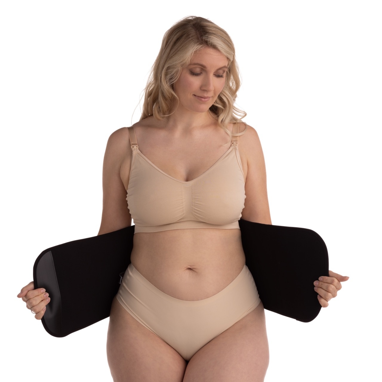 Carriwell Carriwell Sluitband Belly Binder - Zwart