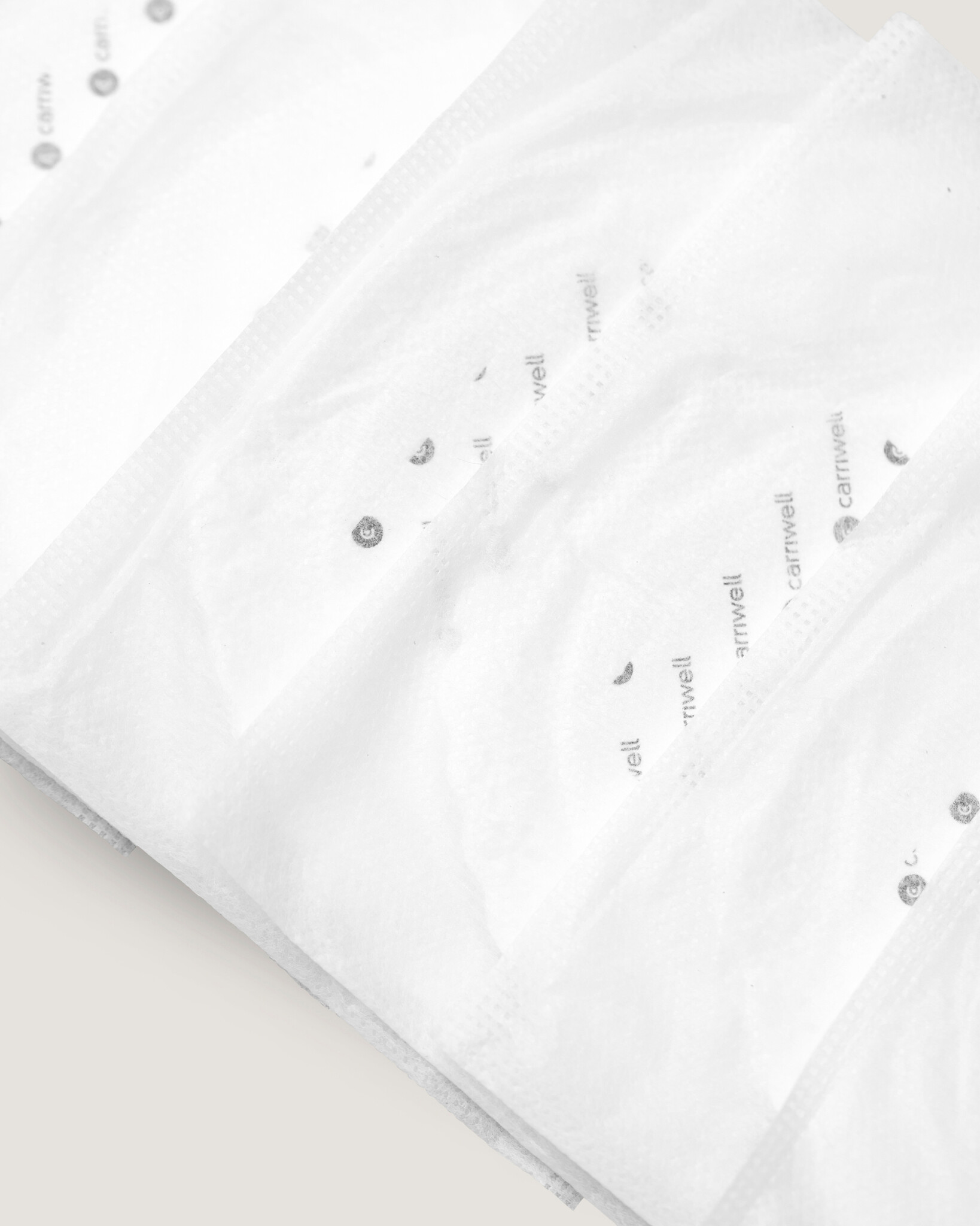 Carriwell Carriwell Zoogcompressen Bamboe Disposable - 50 st