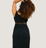 Carriwell Nachthemd voor Zwangerschap en Borstvoeding - Zwart