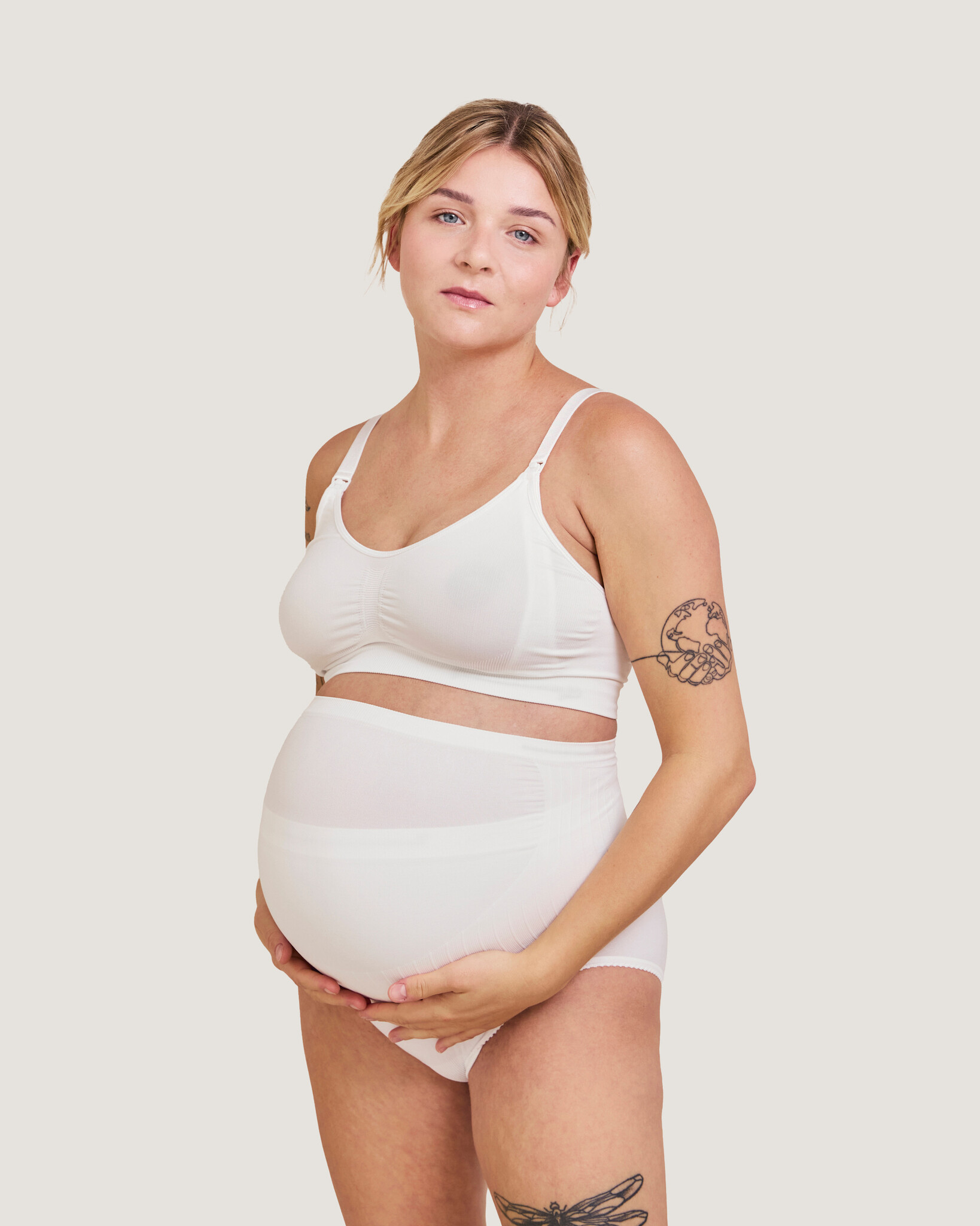 Carriwell Carriwell Naadloze Buikband Support - Wit