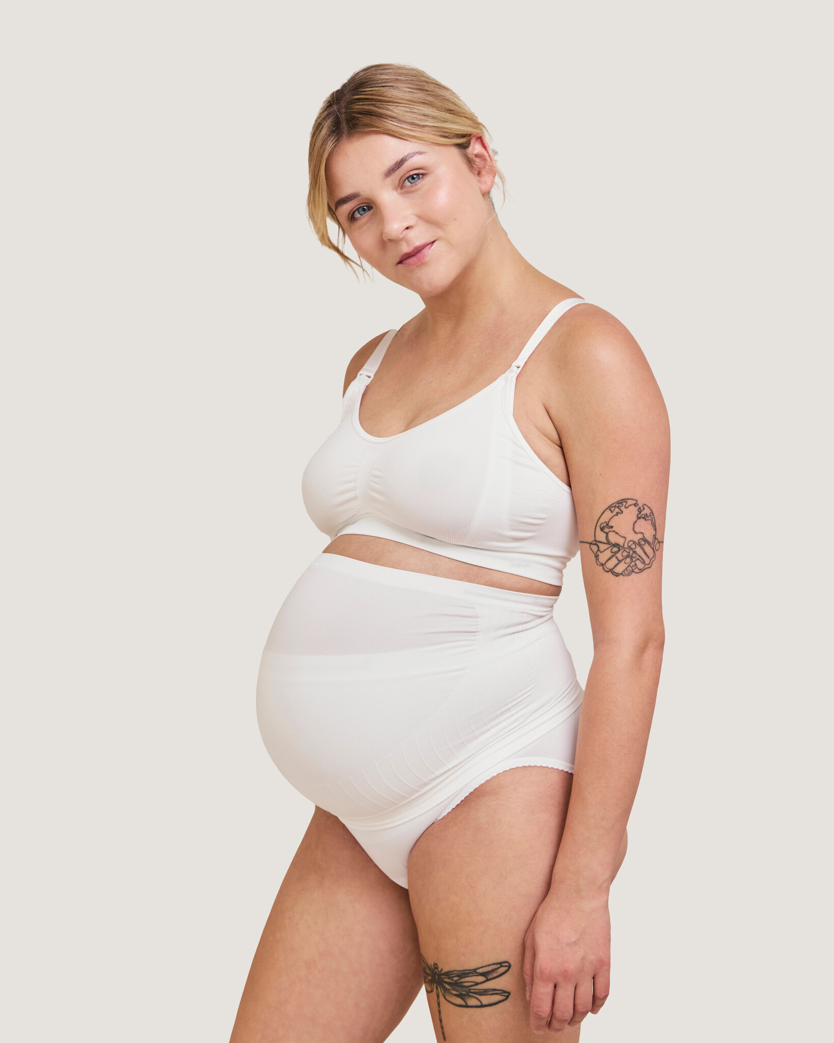 Carriwell Carriwell Naadloze Buikband Support - Wit