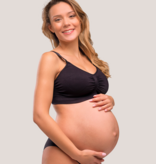 Carriwell Carriwell Meegroei- & Voedingsbh Padded - Zwart