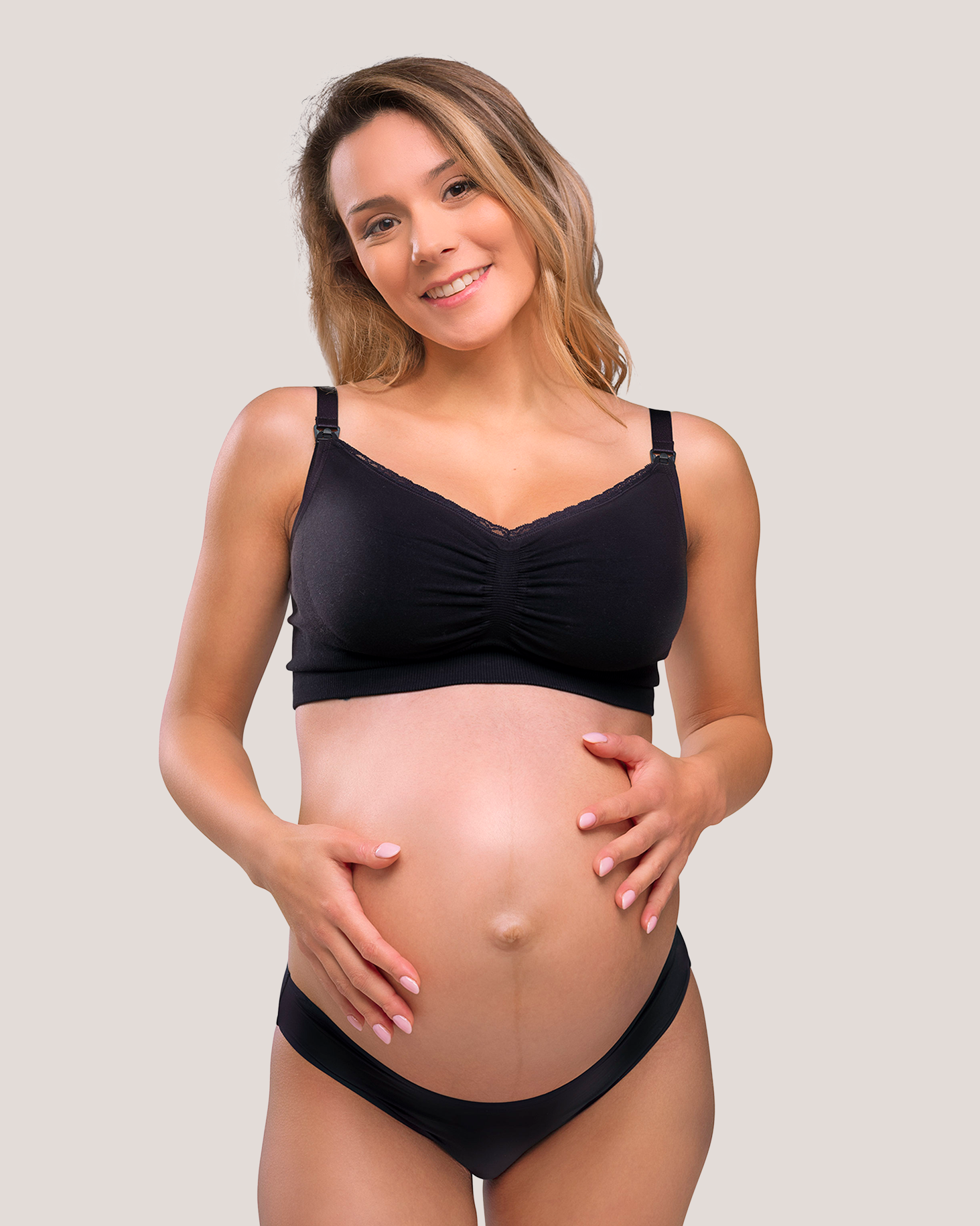 Carriwell Carriwell Meegroei- & Voedingsbh Biokatoen - Zwart