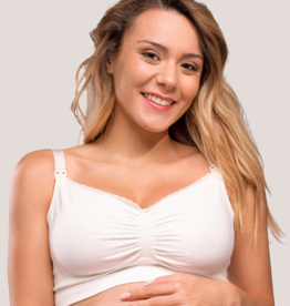 Carriwell Meegroei- & Voedingsbh Biokatoen - Ecru