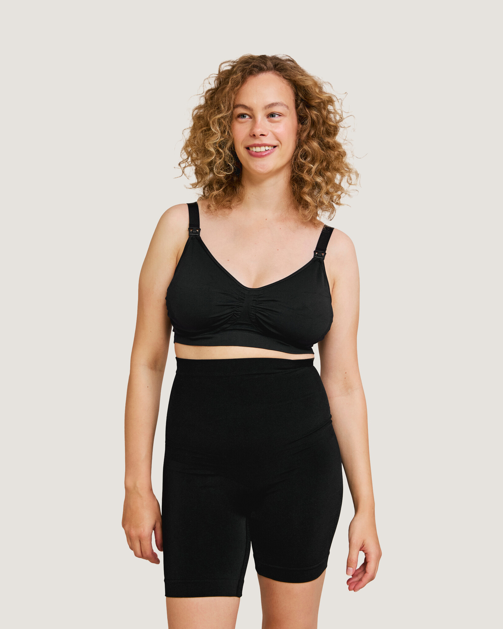 Carriwell Carriwell Meegroei - & Voedingsbh Gelbeugel - Zwart