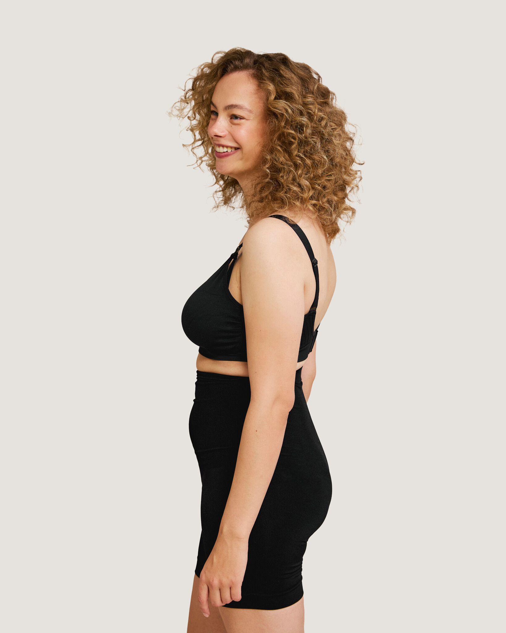 Carriwell Carriwell Meegroei - & Voedingsbh Gelbeugel - Zwart