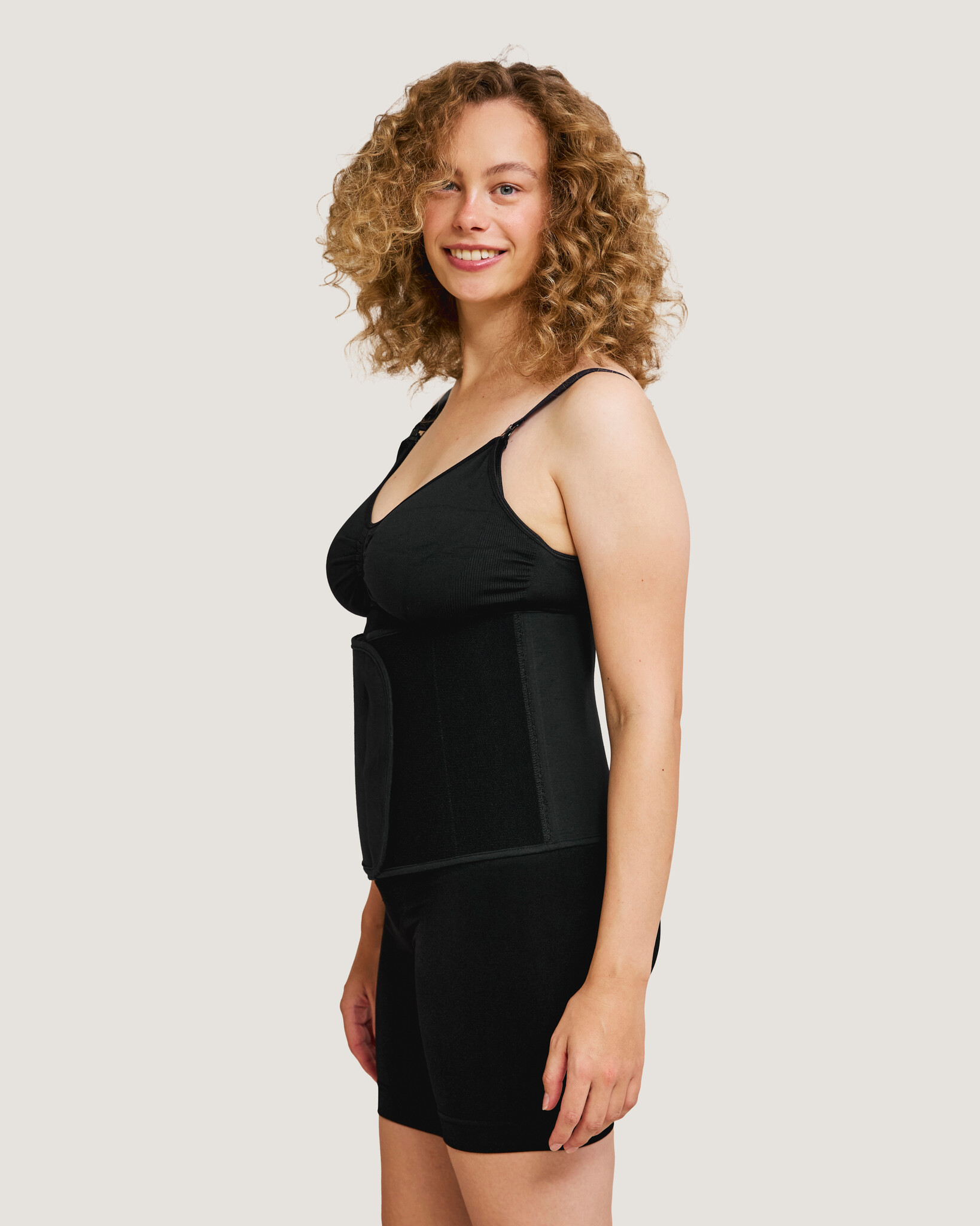 Carriwell Carriwell Sluitband Belly Binder - Zwart