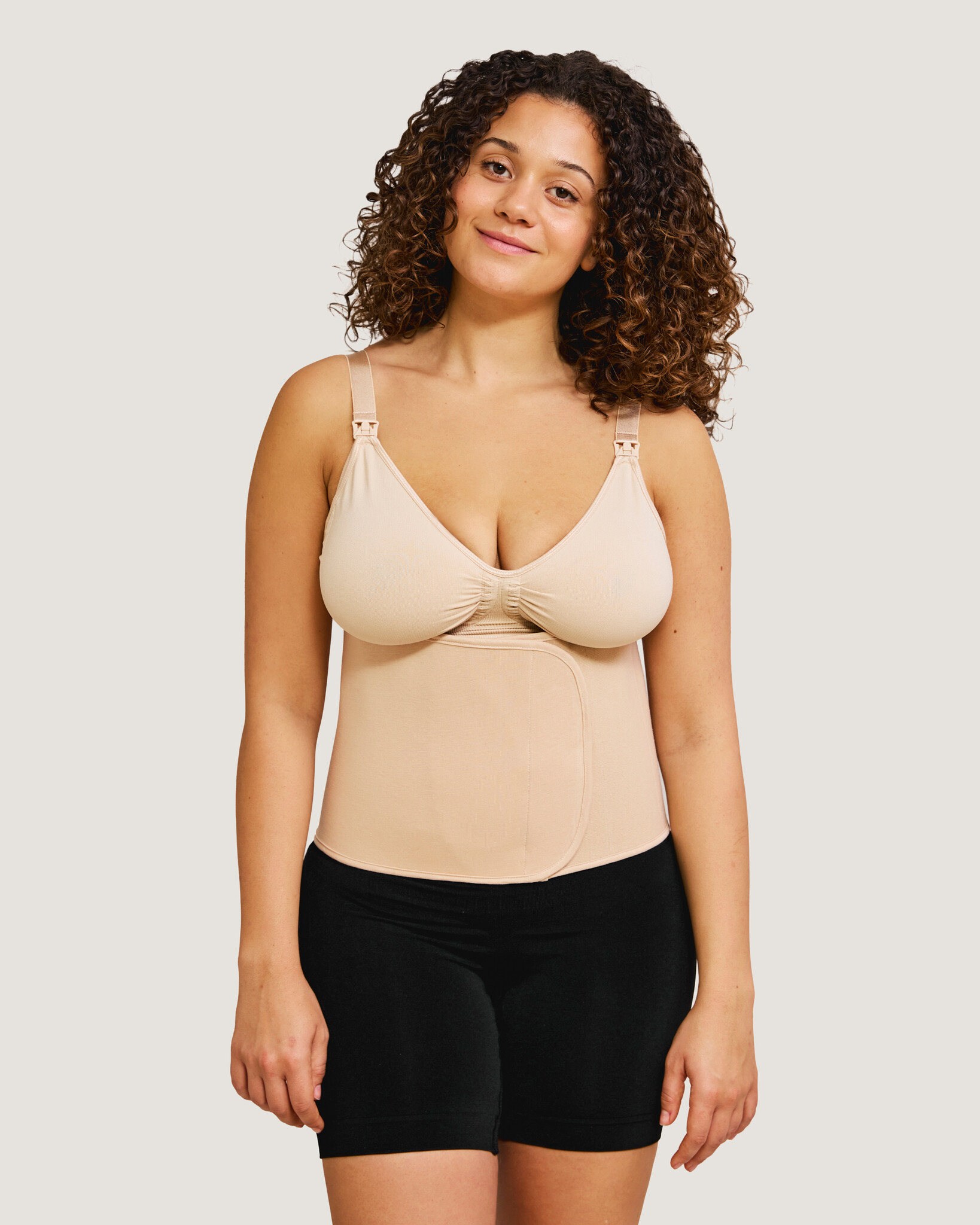 Carriwell Carriwell Sluitband Belly Binder - Honey