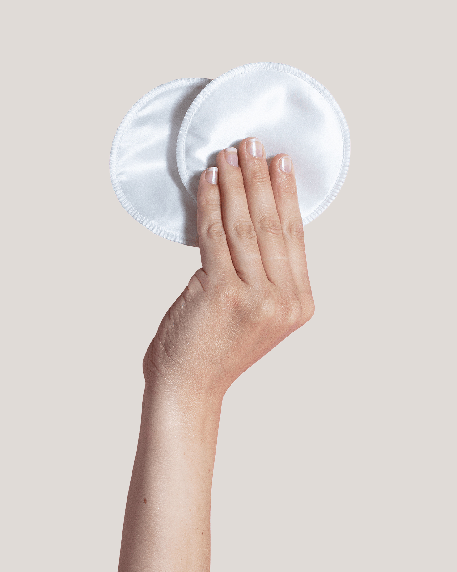 Carriwell Carriwell Wasbare Zoogcompressen Zijde (6 stuks)