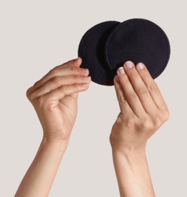 Carriwell Zoogcompressen  - Zwart (6 st)