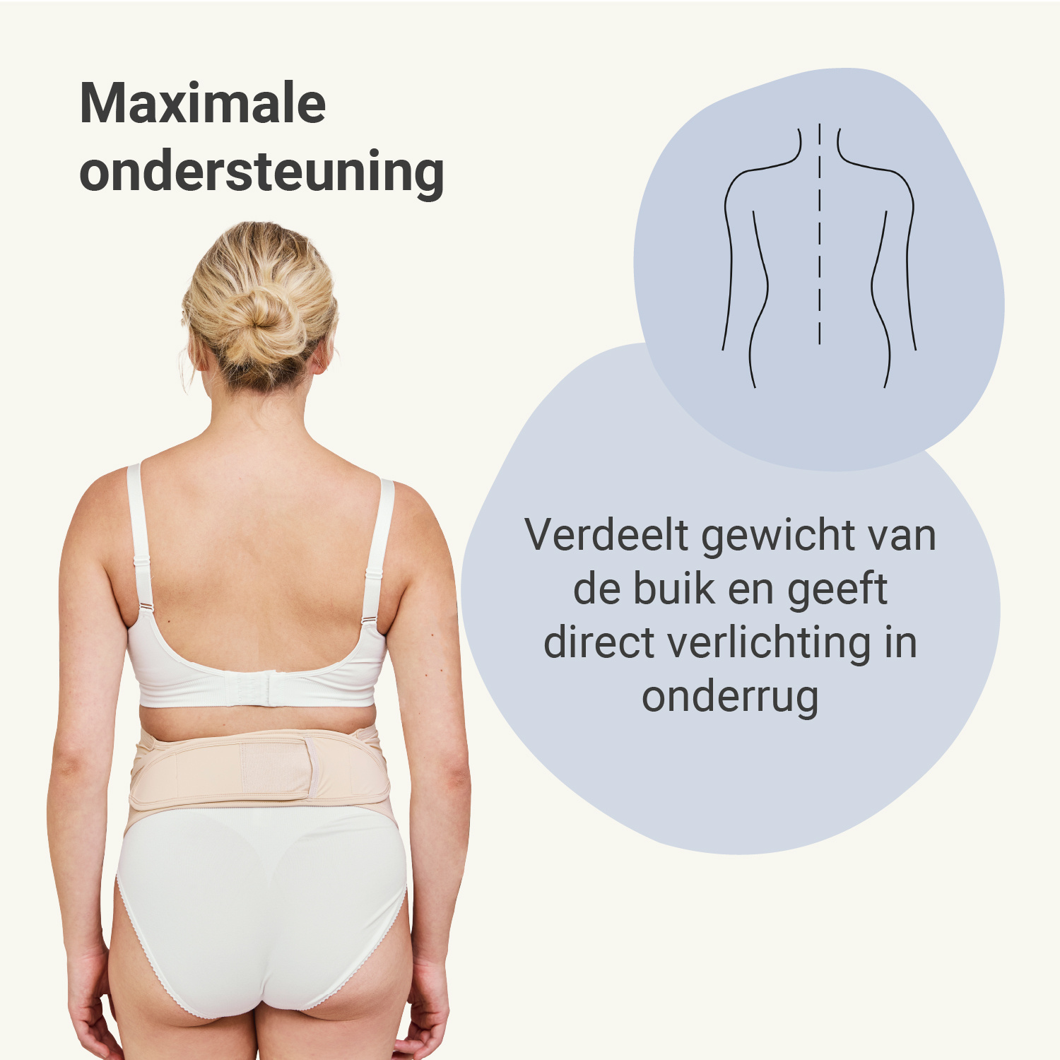 Carriwell Carriwell Verstelbare Overbelly Buikband - Honey