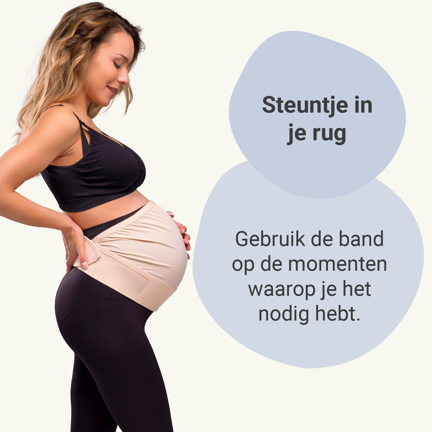 Carriwell Carriwell Verstelbare Overbelly Buikband - Honey