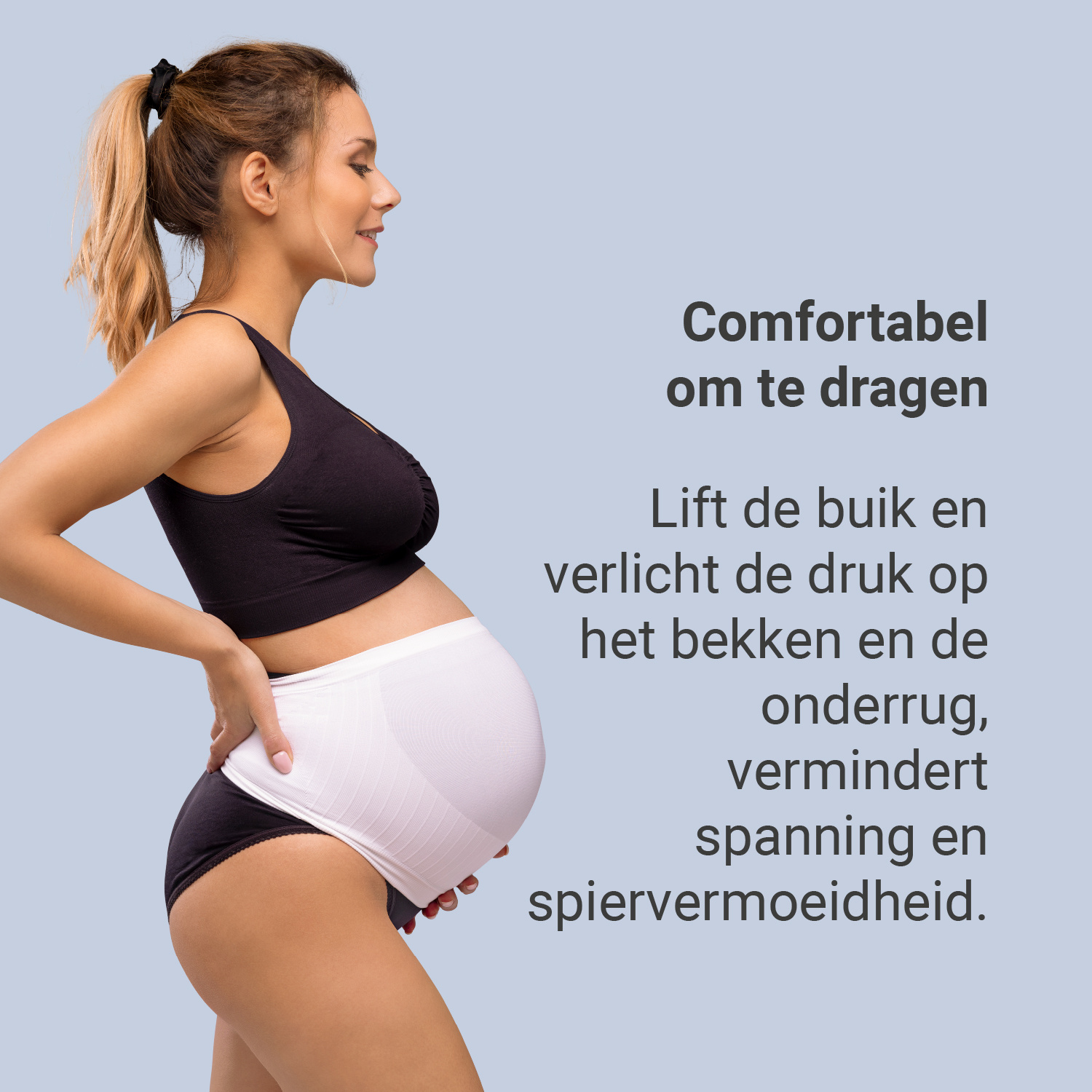 Carriwell Carriwell Naadloze Buikband Support - Wit