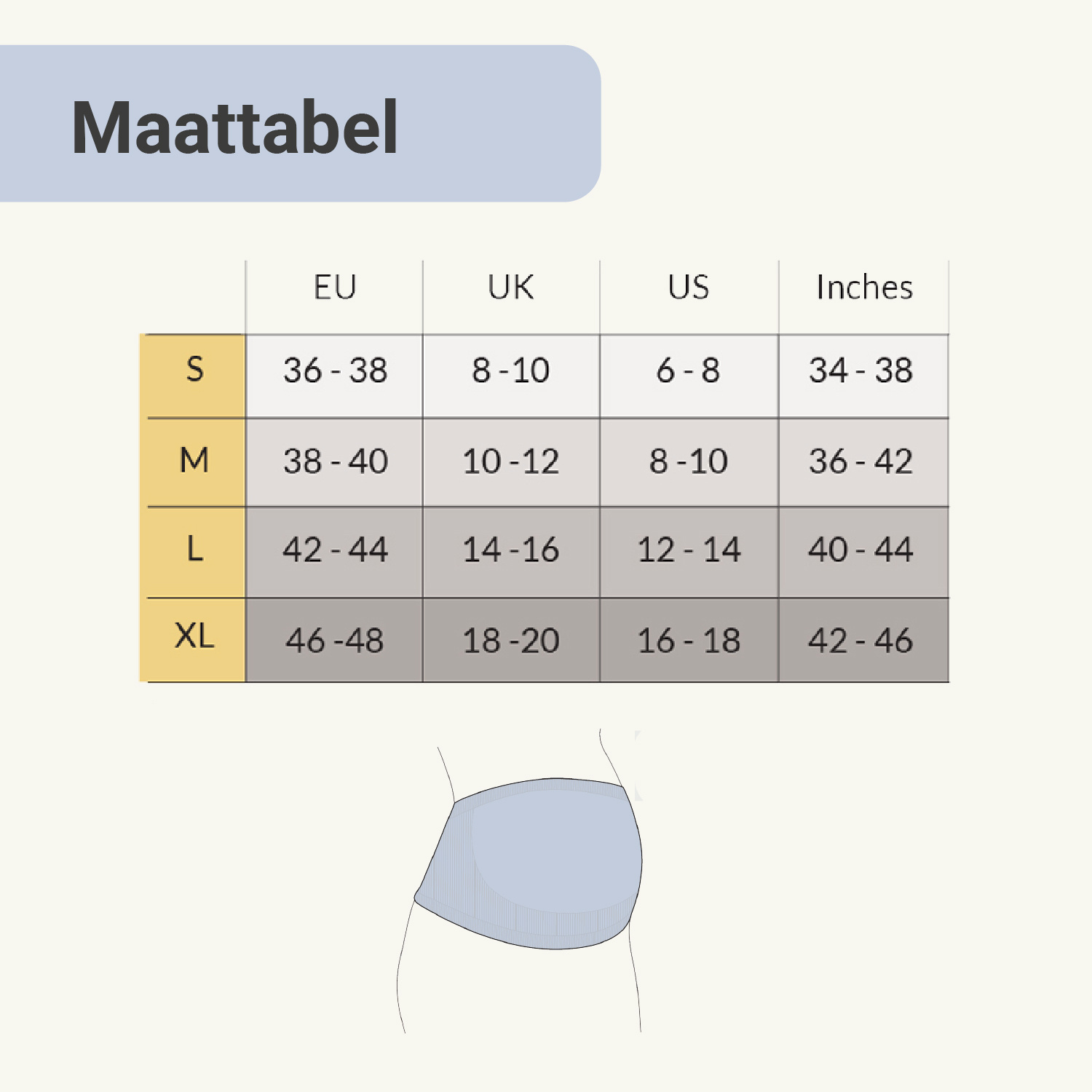 Carriwell Carriwell Naadloze Buikband Support - Wit