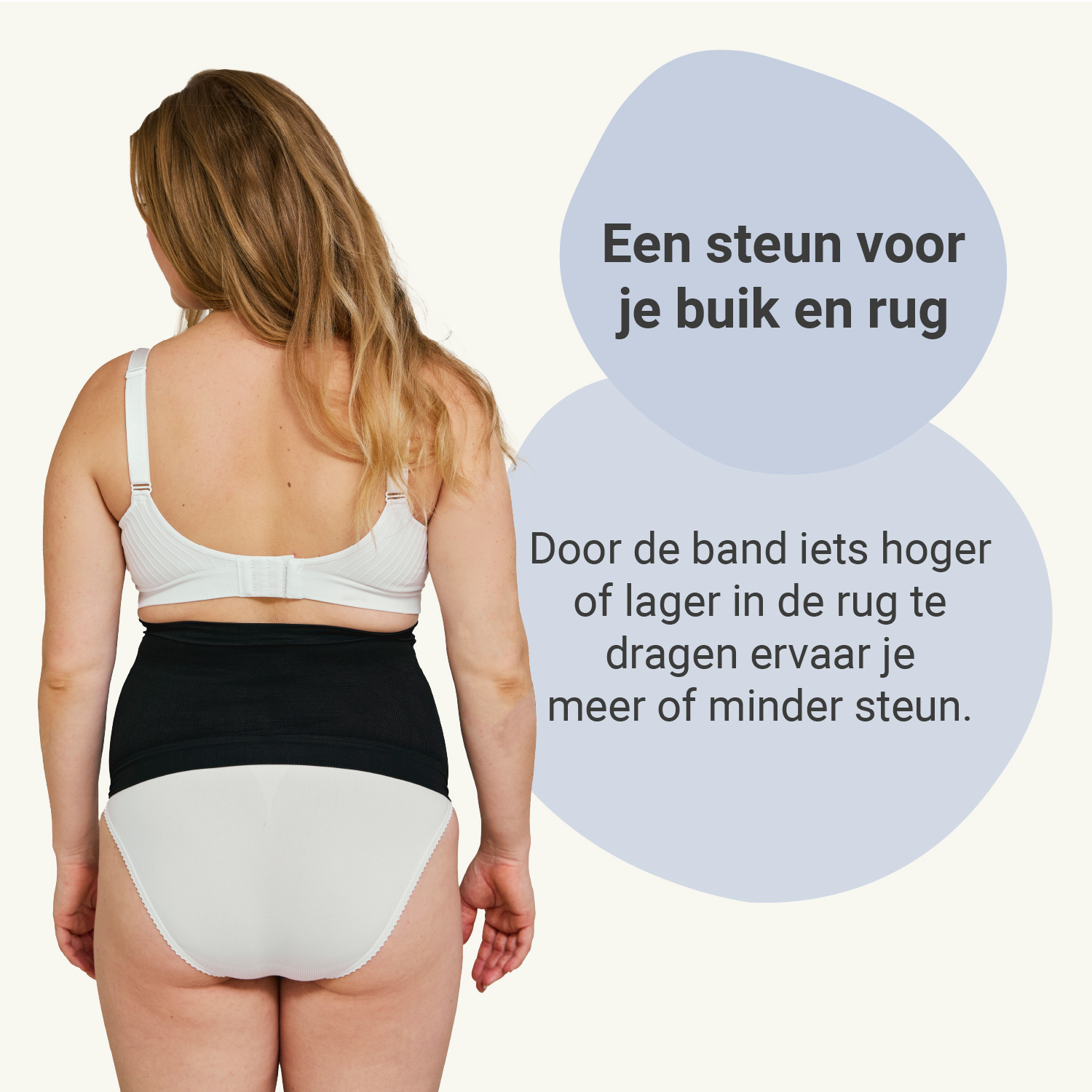 Carriwell Carriwell Naadloze Buikband Support Zwart