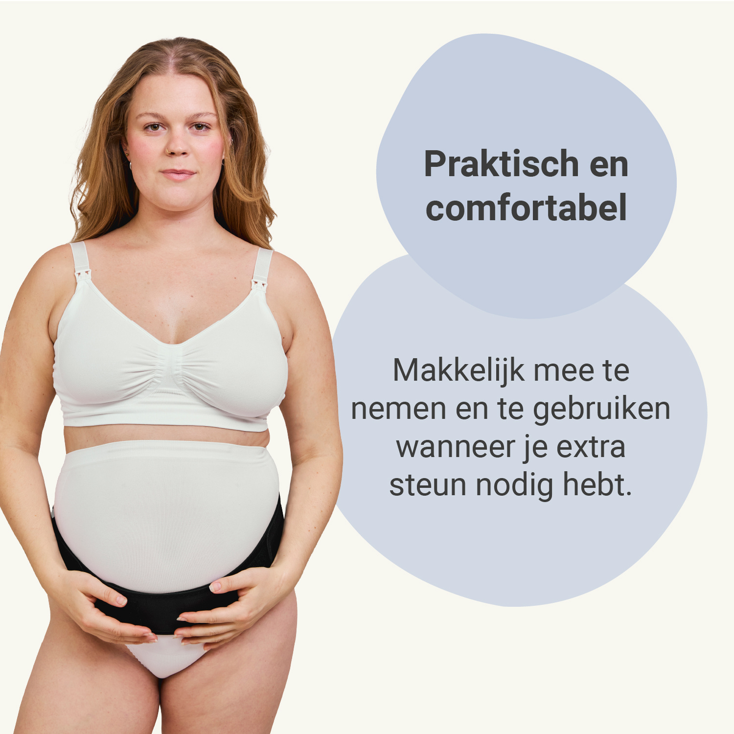 Carriwell Carriwell Verstelbare Buikband - Zwart