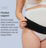 Carriwell Carriwell Verstelbare Buikband - Zwart