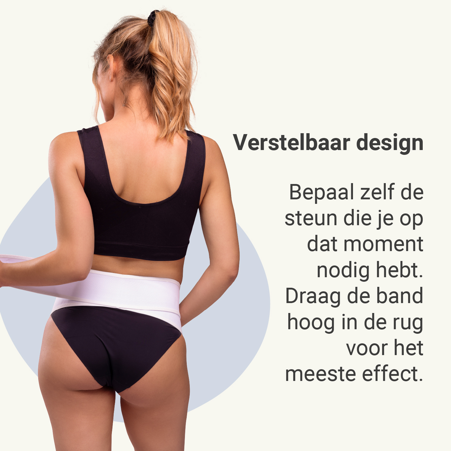 Carriwell Carriwell Verstelbare Buikband - Wit