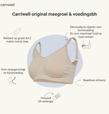 Carriwell Carriwell Meegroei- & Voedingsbh Original - Beige