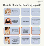 Carriwell Carriwell Meegroei - & Voedingsbh -Gelbeugel - Honey