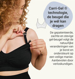 Carriwell Carriwell Meegroei - & Voedingsbh Gelbeugel - Zwart