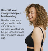 Carriwell Carriwell Meegroei - & Voedingsbh Gelbeugel - Zwart